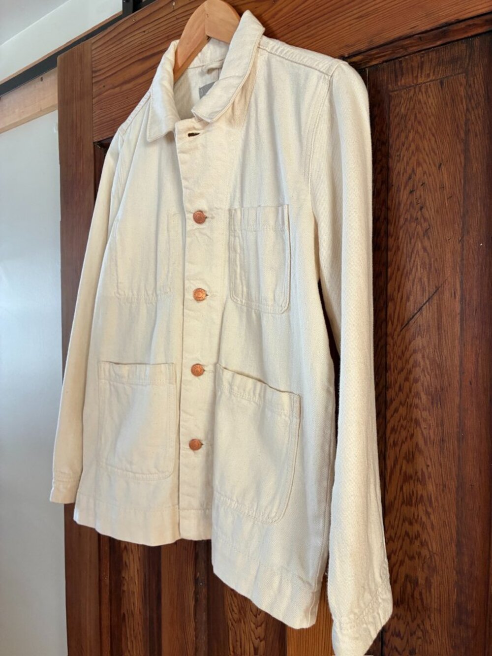Everlane Denim Utility Jacket Chore Coat - Picture 4 of 5